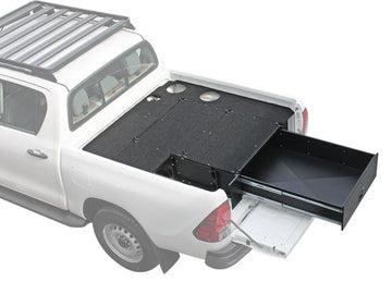 Toyota Hilux Revo DC (2016-Current) Touring Drawer Kit - by Front Runner - Brixton 4x4 - Buy Online Now!